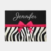 Zebra Print Deurmat (Voorkant)