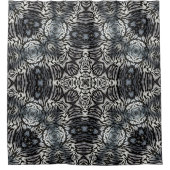 Zebra Print Douchegordijn (Voorkant)