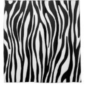 Zebra Print Douchegordijn (Voorkant)