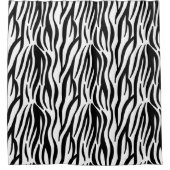 zebra print douchegordijn (Voorkant)