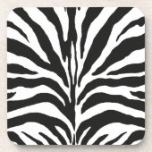 Zebra Print Drankjes Onderzetter (Voorkant)