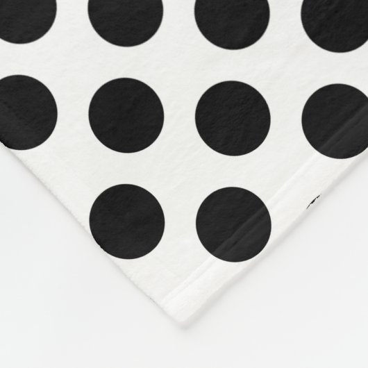 Zebra Print en Stip Patroon Fleece Deken (Hoek)