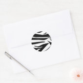 Zebra Print Envelop Seal Sticker (Envelop)