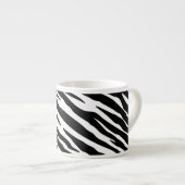 Zebra Print Espresso Mok (Voorkant rechts)