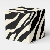  Zebra Print Favor Box Bedankdoosjes (Voorkant Zijde)