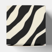  Zebra Print Favor Box Bedankdoosjes (Bovenkant)