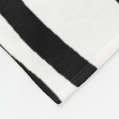 Zebra Print Fleece Deken (Hoek)