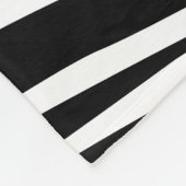  zebra print fleece deken (Hoek)