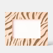 Zebra Print Gegraveerde Lijstjes (Voorkant)