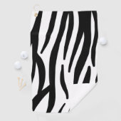 Zebra Print Golfhanddoek (Insitu)