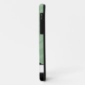 Zebra Print Green Fusion Custom iPhone 5 Hoesje (Achterkant/links)