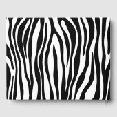 Zebra Print Guest Book Gastenboek (Achterkant)