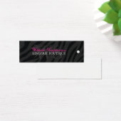 Zebra Print Hang Labels voor WS Mini Visitekaartjes (Bureau)