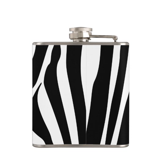  zebra print heupfles (Achterkant)