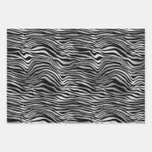 Zebra Print Inpakpapier Vel (Voorkant)
