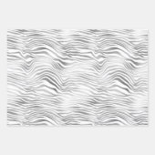 Zebra Print Inpakpapier Vel (Voorkant 3)
