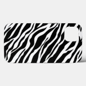 Zebra Print iPad draagtas Case-Mate iPhone Case (Achterkant (horizontaal))