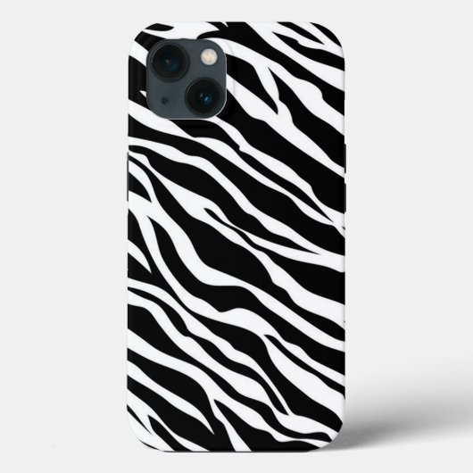 Zebra Print iPad draagtas Case-Mate iPhone Case (Achterkant)