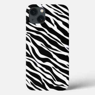 Zebra Print iPad mini-draagtas iPhone 13 Hoesje