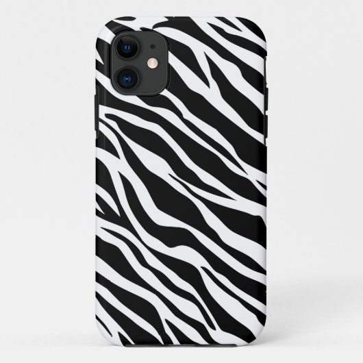 Zebra Print - iPhone 5 Hoesje (Achterkant)