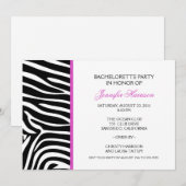 Zebra Print Kaart (Voorkant / Achterkant)