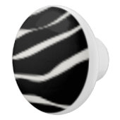 Zebra Print Keramische Meubels Kabinet Knoppen (Rechts)