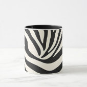 Zebra Print Keramische Mok (Midden)