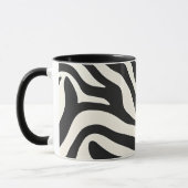 Zebra Print Keramische Mok (Links)