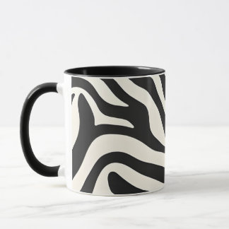 Zebra Print Keramische Mok