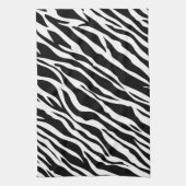 Zebra Print Keukenhanddoek (Verticaal)