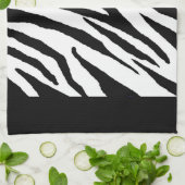 Zebra Print Keukenhanddoek (Gevouwen)