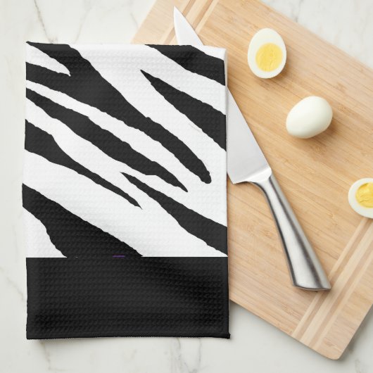 Zebra Print Keukenhanddoek (Quarter Fold)