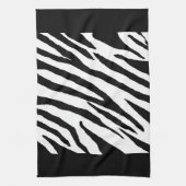 Zebra Print Keukenhanddoek (Verticaal)