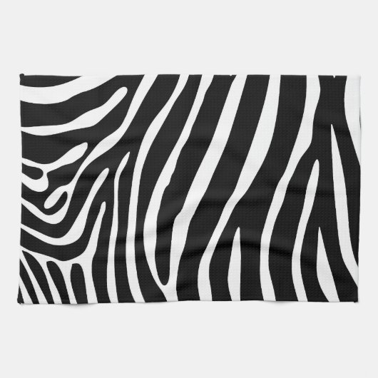 Zebra Print Kitchen Towel Theedoek (Horizontaal)
