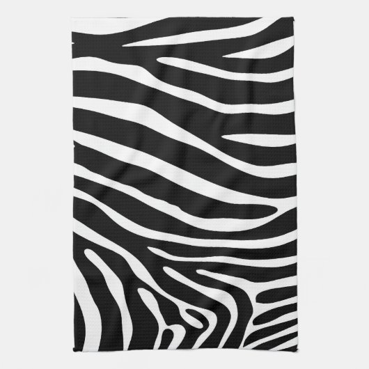 Zebra Print Kitchen Towel Theedoek (Verticaal)