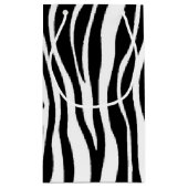 Zebra Print Klein Cadeauzakje (Achterkant)