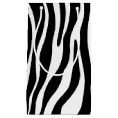 Zebra Print Klein Cadeauzakje (Voorkant)