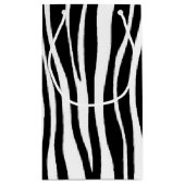 Zebra Print Klein Cadeauzakje (Achterkant)