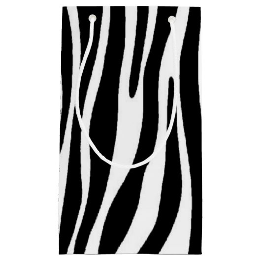 Zebra Print Klein Cadeauzakje (Voorkant)