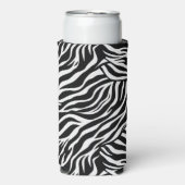 Zebra Print Koelbox Seltzer Blikjeskoeler (Seltzer Voorkant)