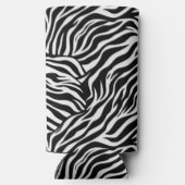 Zebra Print Koelbox Seltzer Blikjeskoeler (Achterkant)