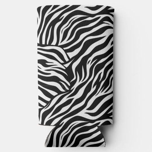 Zebra Print Koelbox Seltzer Blikjeskoeler (Achterkant)