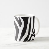 Zebra Print Koffiemok (Voorkant rechts)