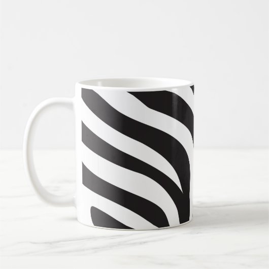 Zebra Print Koffiemok (Links)