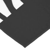 Zebra Print Korte Tafelloper (Hoek)