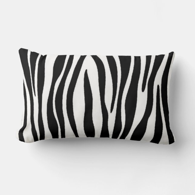 Zebra Print Kussen (Voorkant)