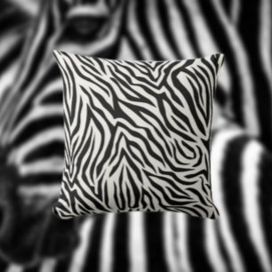 Zebra Print Kussen