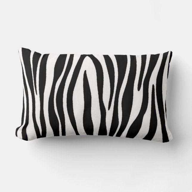 Zebra Print Kussen (Voorkant)