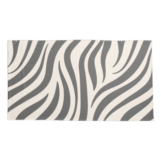 Zebra Print Kussensloop (Achterkant)