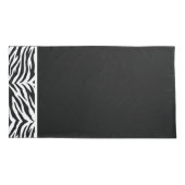 Zebra Print Kussensloop (Achterkant)